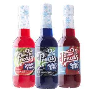 3 Pack Sugar Free Syrup Cherry, Blue Raspberry, Watermelon