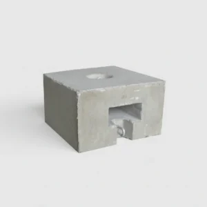 350 lb. Concrete Block With Cover