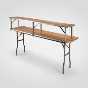 6' Banquet Table Riser With Clamps