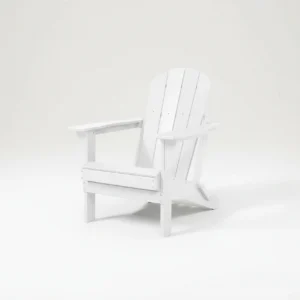Adirondack White Folding Chair