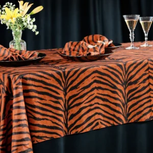 African Prints Collection Tiger Linen