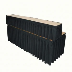 Bar Table 2 Tier With Skirting