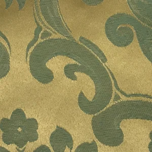 Beethoven Damask Napkin Collection Gold & Sage
