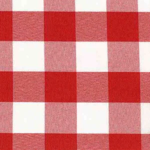 Checks Napkin Collection Red