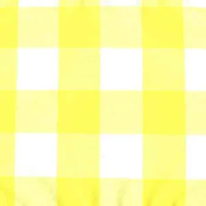 Checks Napkin Collection Yellow