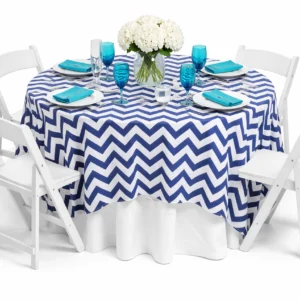Chevron Collection Royal Linen