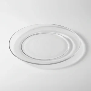 Clear Glass Salad & Dessert Plate 6.25"