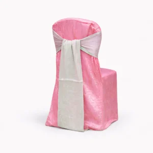 Crush Chair Sash Collection Hot Pink