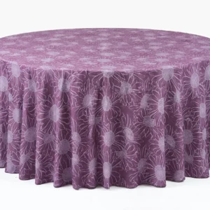 Fiore Collection Aubergine Linen