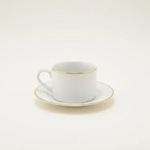 Gold Band Coffee Cup