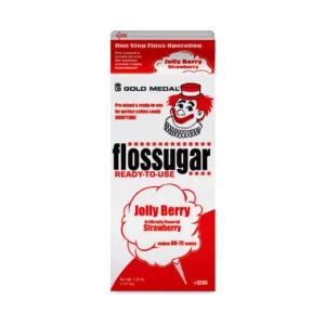 Jolly Berry (Strawberry) Cotton Candy Flossugar