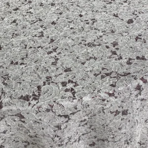 Lace Chantilly Collection White Linen