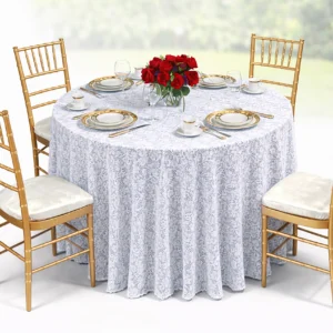 Lace Traditional Collection White Linen