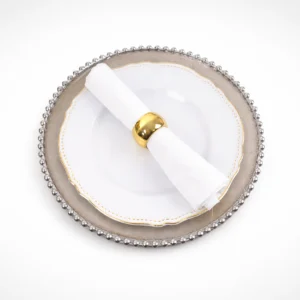 Metallic Gold Acrylic Napkin Ring