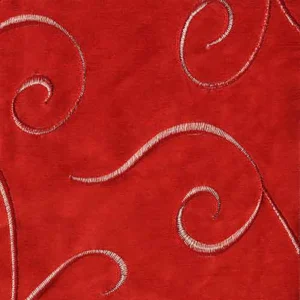 Nova Swirls Napkin Collection China Red