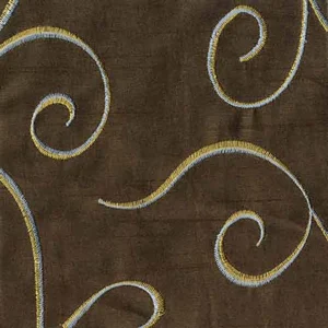 Nova Swirls Napkin Collection Chocolate