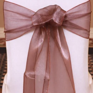 Organza Collection Chocolate Linen