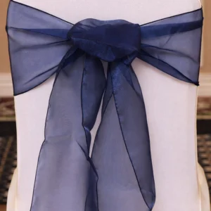 Organza Collection Navy Linen