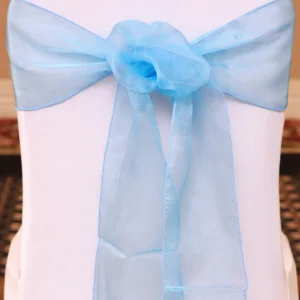 Organza Collection Turquoise Linen