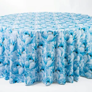 Peony Collection Blue Linen