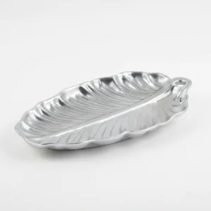 Pewter Banana Leaf Tray