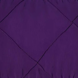 Pintuck Chair Sash Collection Purple