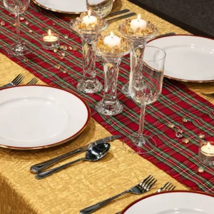 Plaid Holiday Collection Holiday Linen