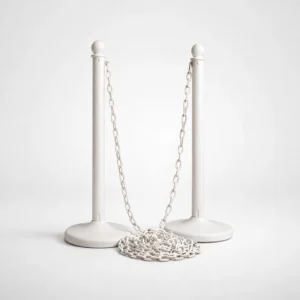 Plastic Chain 15' White