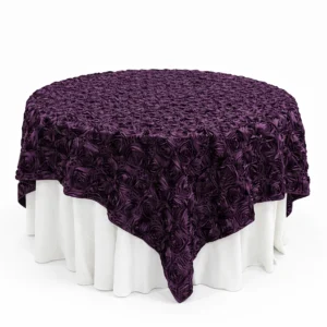 Rosette Collection Aubergine Linen