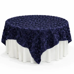 Rosette Collection Navy Linen