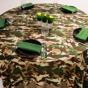 Satin Camo Collection Linen