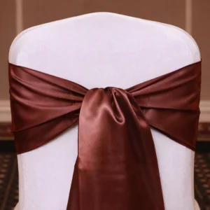 Satin Collection Chocolate Linen