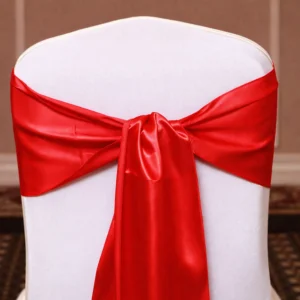 Satin Collection Red Linen