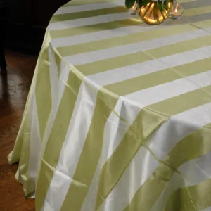 Sheers Eternity Stripe Collection Pistachio Linen