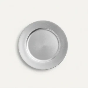 Silver Acrylic Charger