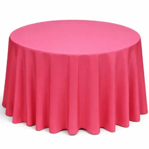 Solids Collection Hot Pink Linen