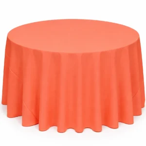 Solids Collection Neon Orange Linen