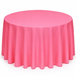 Solids Collection Neon Pink Linen