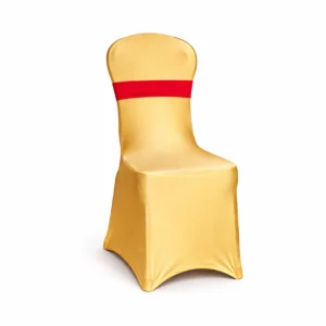 Spandex Chair Cover Collection Gold