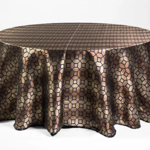 Ventura Collection Blue & Gold Reversed Linen